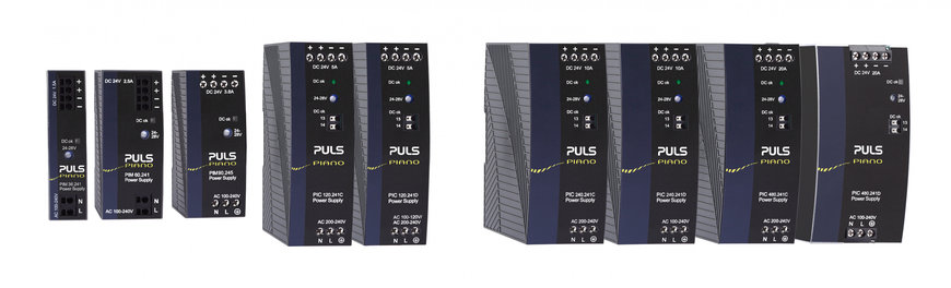 Innovative no compromise basic DIN-Rail power supplies from PULS offer cost advantages and green credentials